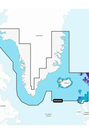 Weekendaanbieding Garmin Groenland en IJsland - Waterkaarten