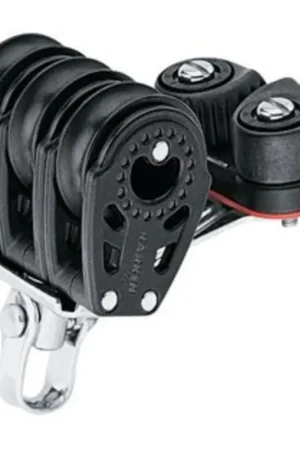 Flitsaanbieding Harken 29mm Drieschijfsblok met Klem