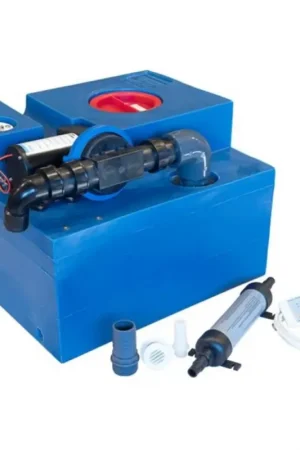 Albin Pump Marine Vuilwatertank met vuilwaterpomp 12V Op = Op