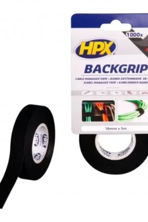 Gratis Retour HPX Backgrip klittenband - zwart