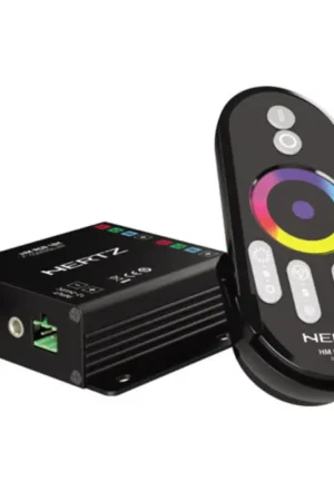 Express Levering Hertz - HM RGB 1 BK - (RGB led) bediening met remote