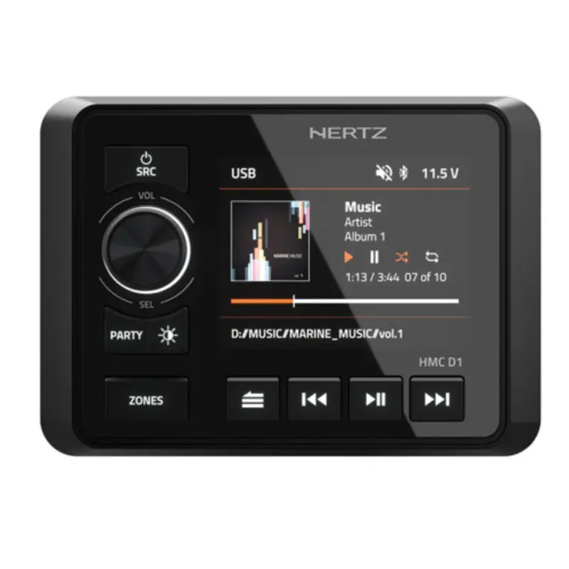 Hertz - HMC D1 - Remote met scherm, 13 pin aansluiting Artikelnummer 00380109 Actieprijs