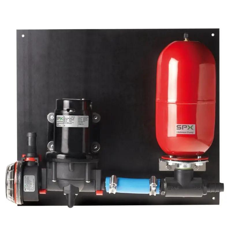 Aqua Jet Uno Max Compleet Waterdruksysteem – Gemonteerd op Houten Paneel – Klaar voor Gebruik Populair