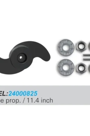 Propeller 2-blads / 11.4 inch voor Cayman 80/120 lbs Gereduceerde Prijs
