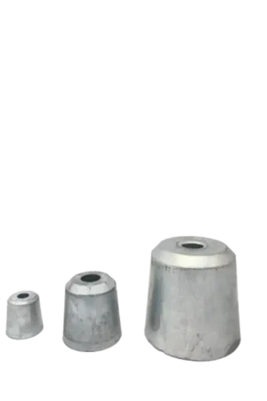 Uitverkoop Propeller-Moer-Anode Aluminium voor Schroefas
