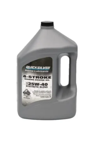 Goedkoop Quicksilver 25W40 4-takt semisynthetische motorolie 4L 8M0086227
