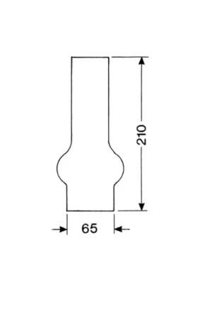Must-Have Reserveglas 20"'x210mm