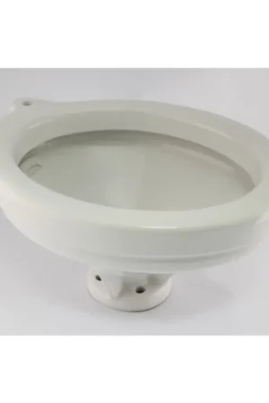 Bestel Nu Rheinstrom Closetpot groot wit (rond)