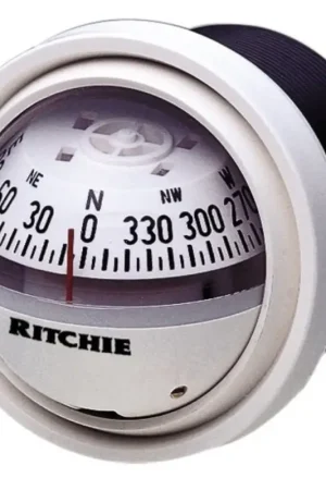 Beperkt Aanbod Ritchie Kompas model Explorer V-57W.212Vdashboardkompasroos Ø69 9mm / 5ºwit