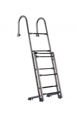 Op = Op RVS opklapbare ladder - 8 treden - 32mm